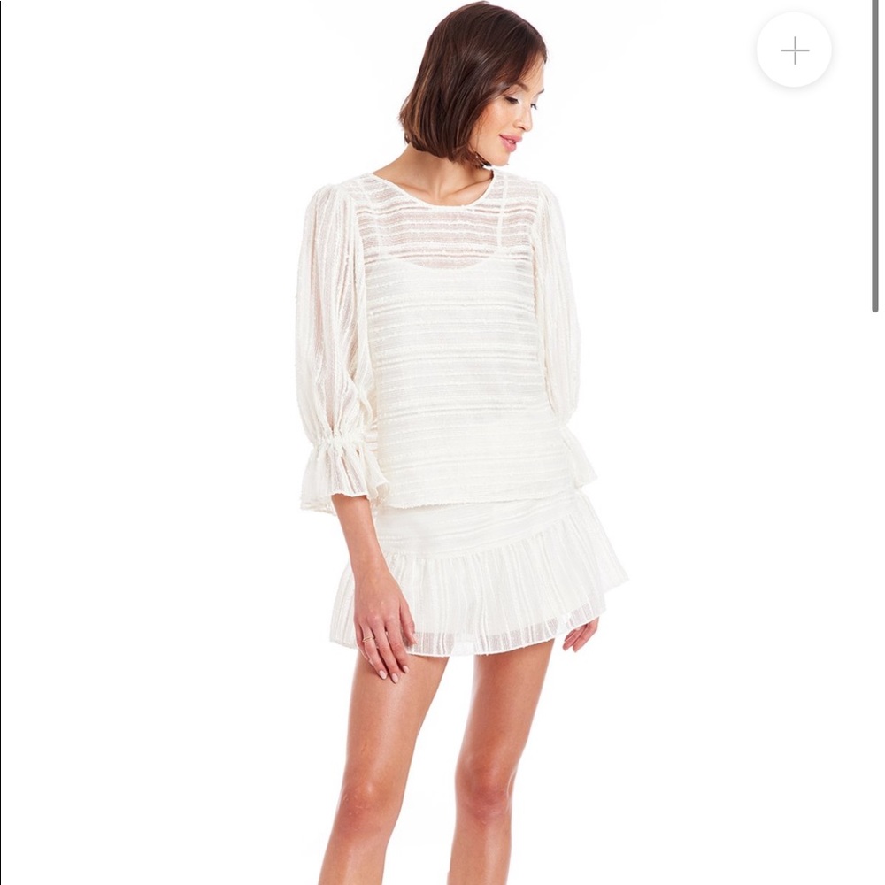 Amanda uprichard Gabbie Top & skirt set